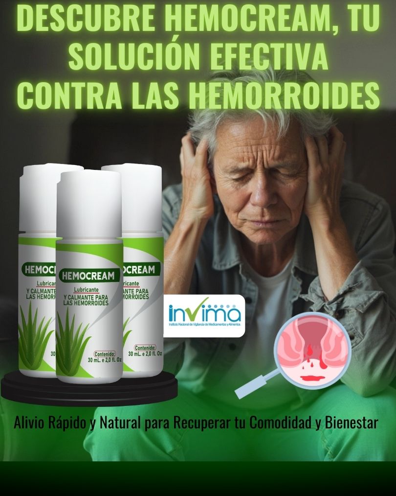 Hemocream- Solución efectiva para la Hemorroides