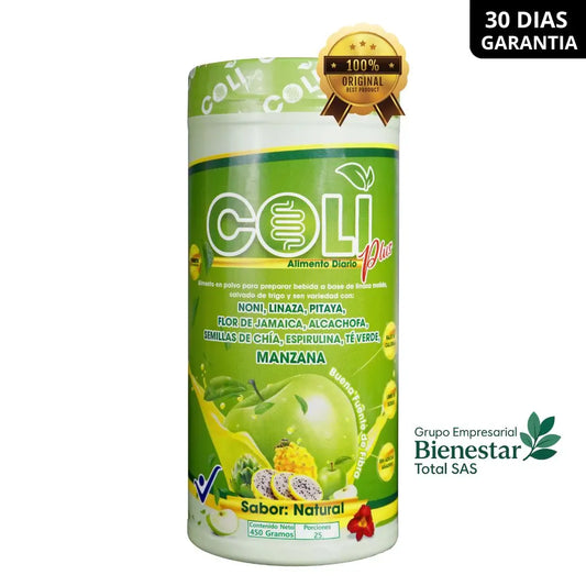 COLI PLUS – Desintoxica tu cuerpo y reduce tallas desde la primera semana.